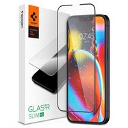 TEMPERED GLASS Spigen GLASS FC IPHONE 13 / 13 PRO / 14 BLACK, Spigen