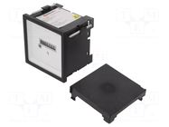 Meter: counter; on panel; analogue,mounting; 200÷250V; 72x72mm CROMPTON / TE CONNECTIVITY
