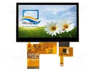 Display: TFT; 4.3"; 480x272; Illumin: LED; Dim: 105.5x67.2x4.05mm Riverdi