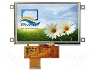 Display: TFT; 5"; 800x480; Illumin: LED; Dim: 121.5x76.6x4.8mm Riverdi