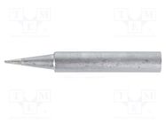 Tip; conical; 1mm; for soldering station VELLEMAN