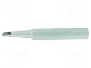 Tip; conical sloped; 3mm; for soldering station VELLEMAN