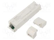 Power supply: switching; LED; 60W; 24VDC; 2500mA; 198÷264VAC; LC TRIDONIC