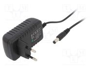 Power supply: switching; mains,plug-in; 5VDC; 2A; 10W; Plug: EU POS