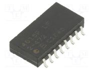 Resistor network: X; SMD; 4.7kΩ; ±1%; 1.28W; No.of resistors: 8 BOURNS