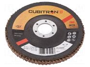 Flap grinding wheels; Ø: 125mm; Øhole: 22.23mm; Granularity: 40 3M