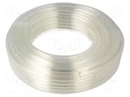 Pneumatic tubing; max.10bar; L: 25m; polyurethane; Economy; white PNEUMAT