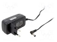 Power supply: switching; mains,plug-in; 12VDC; 1A; 12W; 83%; angled CELLEVIA POWER