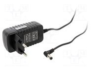 Power supply: switching; mains,plug; 12VDC; 0.5A; 6W; Plug: EU; 83% CELLEVIA POWER