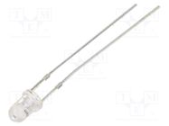 LED; 3mm; green; candle light effect; 12000÷14000mcd; 30°; 2.5÷5V OPTOSUPPLY