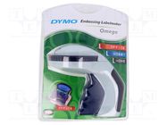 Label extruder; blister; OMEGA DYMO