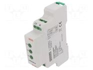 Module: voltage indicator; 3x400VAC; IP20; for DIN rail mounting POLLIN