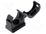 Bracket; polyamide 6; BFH; -40÷105°C; black; Size: 17 PMA