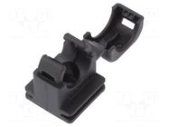 Bracket; polyamide 6; BFH; black; Size: 10; -40÷105°C PMA