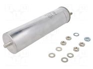 Capacitor: polypropylene; 320uF; Leads: M10 screws; M12 screw KEMET