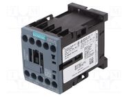 Contactor: 4-pole; NC x2 + NO x2; 24VDC; 16A; 3RT25; -25÷60°C; 690V SIEMENS