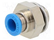 Push-in fitting; straight; -0.95÷6bar; Gasket: NBR caoutchouc; QS FESTO