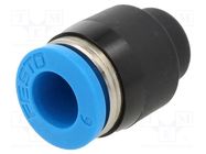 Protection cap; -0.95÷6bar; PBT; -10÷80°C; vacuum,compressed air FESTO