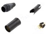 Connector: XLR; plug; male; XX; 5A; PIN: 7; straight; for cable; 18AWG NEUTRIK