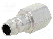 Connector plug; -0.95÷10bar; Thread: G 1/4"; Thread: inside FESTO