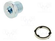 Protection cap; zinc plated steel; Thread: G 1/8"; 3.5Nm FESTO