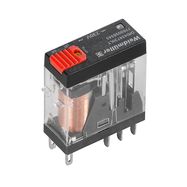 DRI 424615LT, Relay, 115 V AC, 2CO, AgSnO, 5 A, LED, Flat blade connections (2.5 mm x 0.5 mm), LED+TEST, Weidmuller