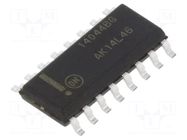 IC: digital; RS latch; Ch: 4; 3÷18VDC; SMD; SO16; -40÷85°C; HEF4000B ONSEMI