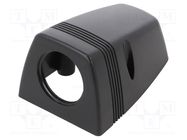 Car lighter socket housing; black SCI