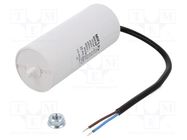 Capacitor: polypropylene; motors, run; 80uF; Uoper: 400VAC; ±5% MIFLEX