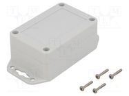 Enclosure: multipurpose; X: 60mm; Y: 90mm; Z: 40mm; ZP; ABS; gasket KRADEX