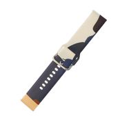 Strap Moro for Samsung Galaxy Watch 45 / 46 / 47 mm silicone bracelet watch band - pattern 13, Hurtel