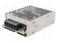 Power supply: switching; for building in,modular; 75W; 24VDC 