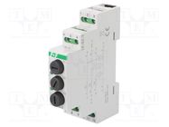 Module: voltage indicator; 3x230VAC; IP20; for DIN rail mounting 