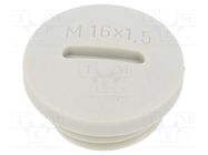 Stopper; M16; 1.5; polyamide 