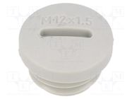 Stopper; M12; 1.5; polyamide PMA