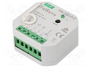 Blinds controller; flush mount; 100÷265VAC; IP20; F&Wave; 100m; 1W F&F