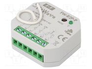 Relay; flush mount; 85÷265VAC; 85÷265VDC; 230VAC; NO x2; IP20; 100m 