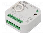 Relay; flush mount; 85÷265VAC; 85÷265VDC; 230VAC; NO x2; IP20; 100m 