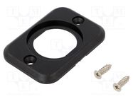 Car lighter socket housing; black SCI