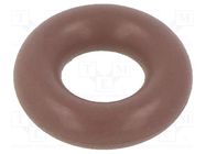 O-ring gasket; FPM; Thk: 3.53mm; Øint: 5.94mm; brown; -20÷200°C ORING USZCZELNIENIA TECHNICZNE