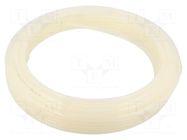 Pneumatic tubing; max.6bar; L: 25m; polyetylene; Economy; white PNEUMAT