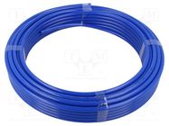 Pneumatic tubing; max.6bar; L: 25m; polyetylene; Economy; blue PNEUMAT