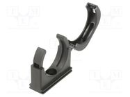 Bracket; polyamide 6; BFH; -40÷105°C; black; Size: 36 PMA