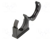 Bracket; polyamide 6; BFH; black; Size: 48; -40÷105°C PMA