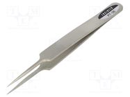 Tweezers; 120mm; universal; Blades: narrowed 