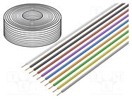 Wire; 0.2mm2; wire; Cu; PVC; 60V; Kind of mat: no flame propagation DONAU ELEKTRONIK