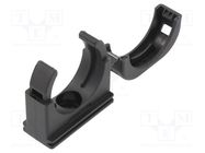 Bracket; polyamide 6; BFH; -40÷105°C; black; Size: 29 PMA