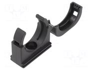 Bracket; polyamide 6; BFH; black; Size: 29; -40÷105°C PMA