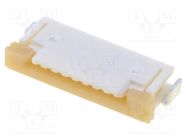 Connector: FFC/FPC; horizontal; PIN: 8; top contacts,ZIF; SMT; 50V MOLEX