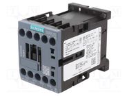 Contactor: 4-pole; NO x4; 24VDC; 9A; 3RT23; screw terminals; 690V SIEMENS